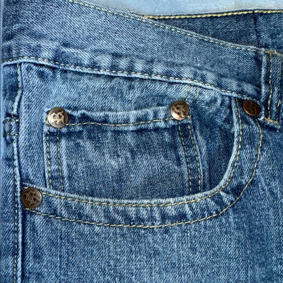 Women's Roadblock Slim Straight Blue Jeans 50 Waist, 34 Length - Picture 5 of 9